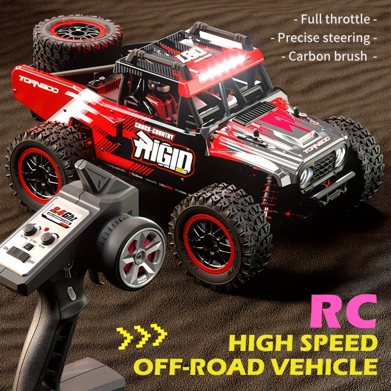 45km\u002Fh Super High Speed RC Car With All Terrains Available, Strong Carbon Brush Motor Independent Shock Absorption High Quality All-metal Chassis Birthday Gifts