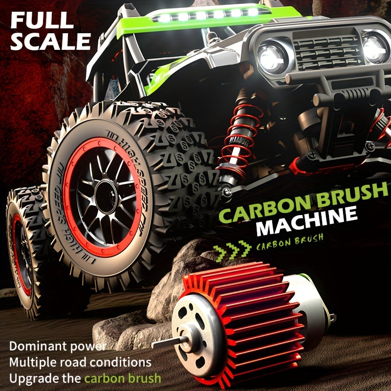 45km\u002Fh Super High Speed RC Car With All Terrains Available, Strong Carbon Brush Motor Independent Shock Absorption High Quality All-metal Chassis Birthday Gifts