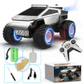 All Terrain RC Car And Truck Toy, 2, 4GHz 4WD Remote Control Off-Road Buggy With LED Lights, Music And Great Grip Big Wheels For Kids 6+ Years, Best Gift For Birthday, Christmas And Halloween