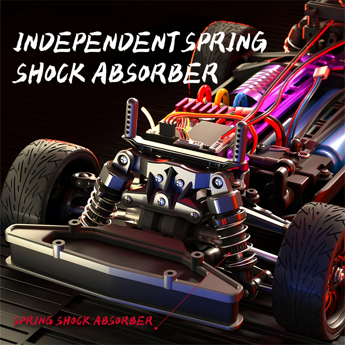 4WD Brushless RC Car with 70KM\u002FH High Speed, Full Proportional Adjustment, 2.4GHz Remote Control, Outdoor Drifting, Racing, Climbing, Supports Vehicles Racing Together, LED Lighting Modes, Gifts, Outdoor Racing, Hobbyist Rc, Dynamic Performance, Spor