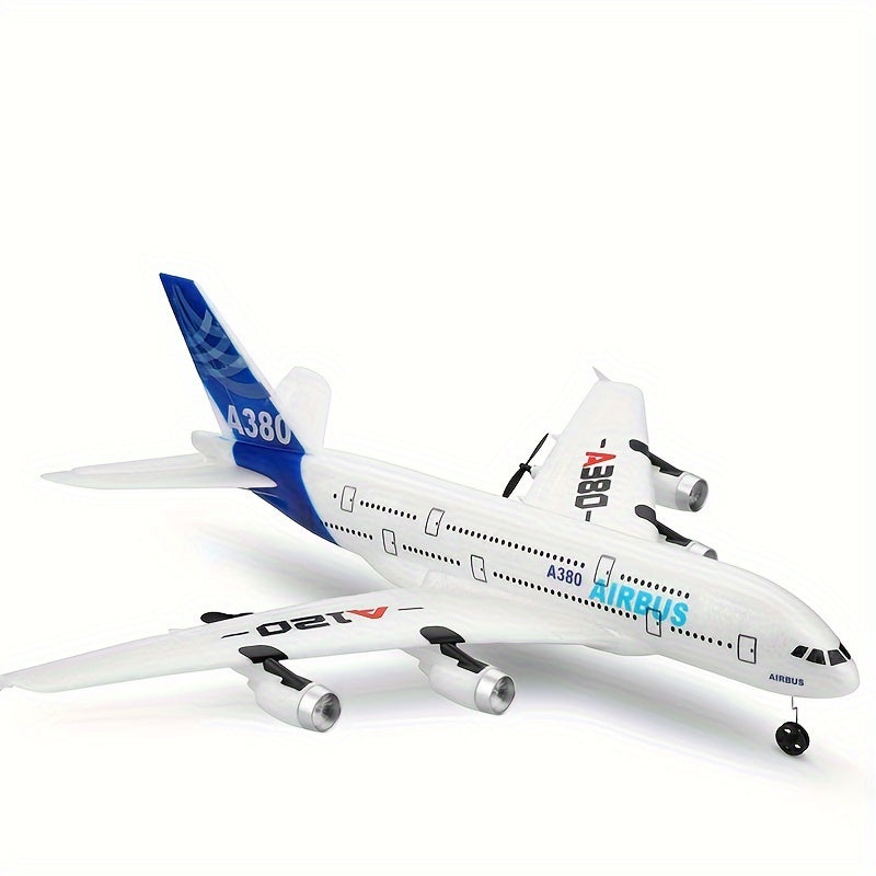 Three-channel glider aircraft Fixed wing glider remote control model drone toy