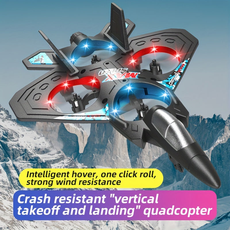 1pc Rechargeable Drone with Height Hold - Remote Control Airplane & Jet Toy for Beginners, Indoor\u002FOutdoor Use, 1800mAh Battery, USB Charging, Camouflage Design, Ideal Gift for Christmas & Halloween