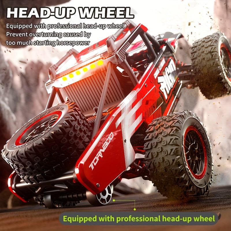 45km\u002Fh Super High Speed RC Car With All Terrains Available, Strong Carbon Brush Motor Independent Shock Absorption High Quality All-metal Chassis Birthday Gifts