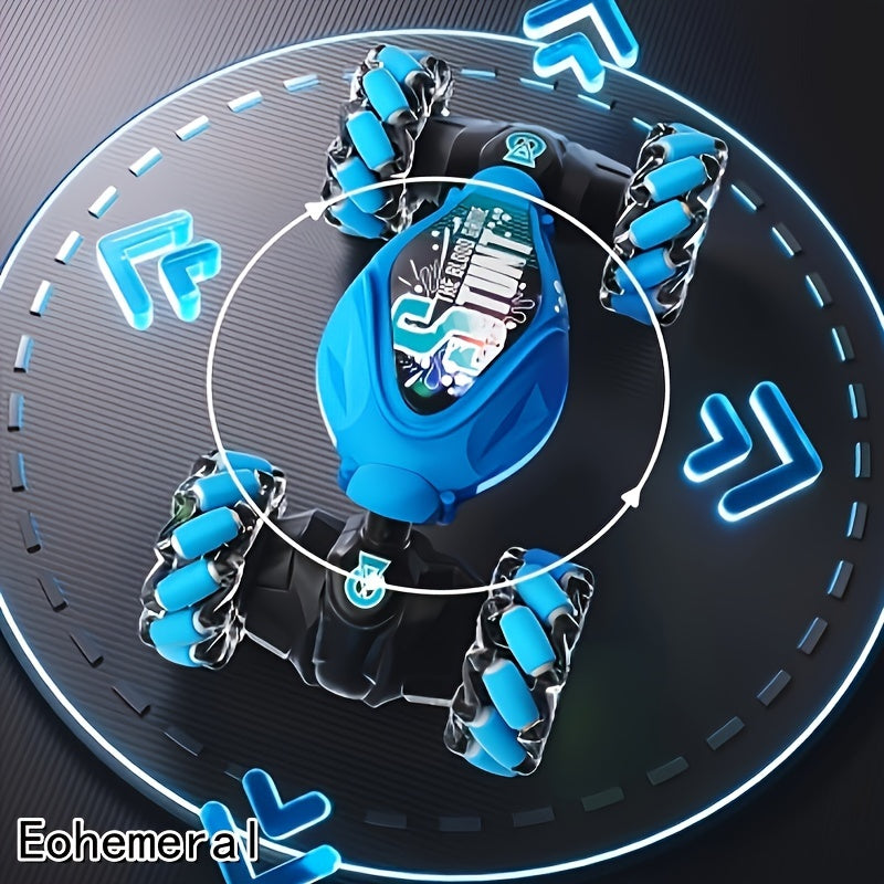 Eohemoral, stunt off-road vehicle toy, deformable four-wheel drive vehicle, 360 degree rotation, can run flat and climb, 2.4G remote control, Halloween, Christmas Gift