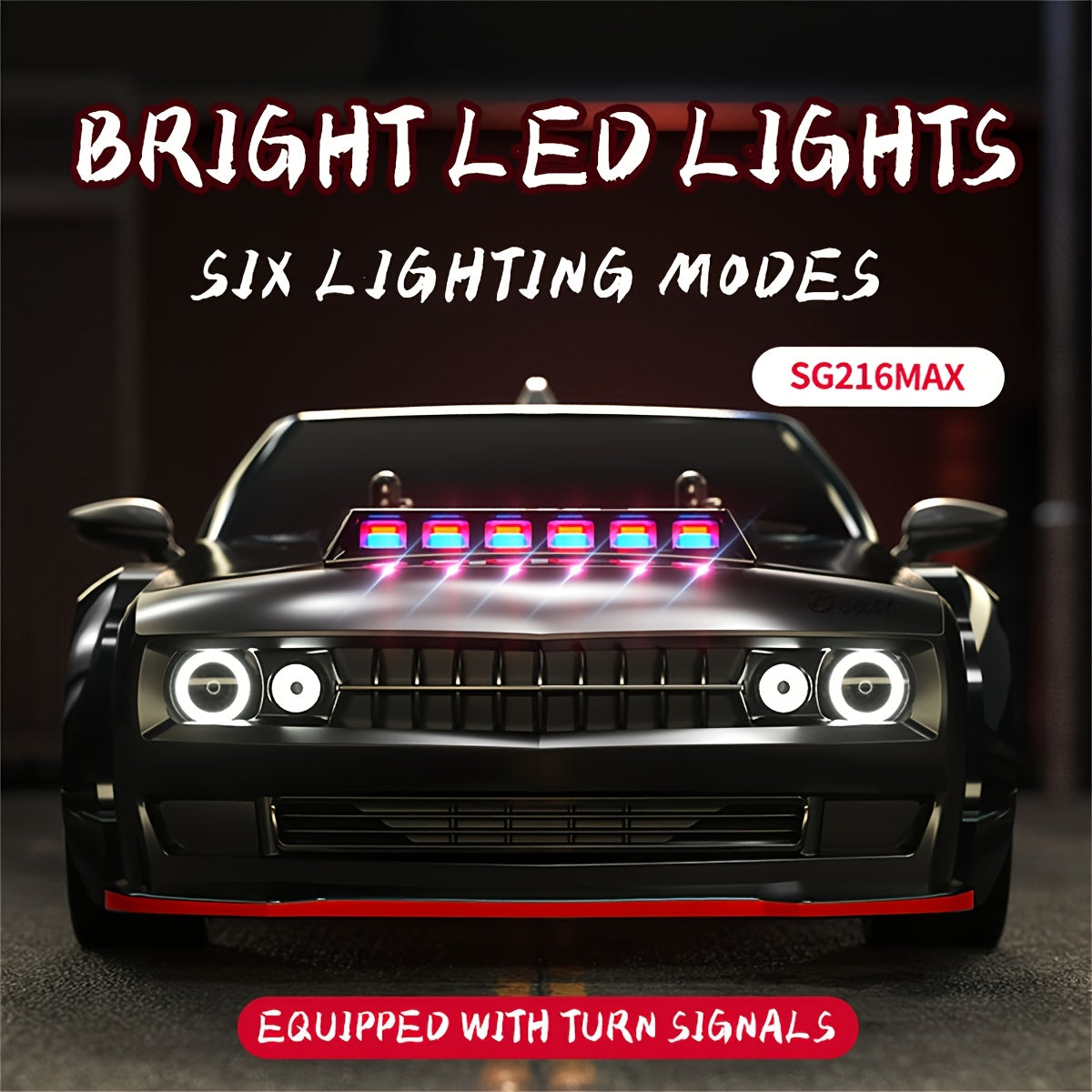 4WD Brushless RC Car with 70KM\u002FH High Speed, Full Proportional Adjustment, 2.4GHz Remote Control, Outdoor Drifting, Racing, Climbing, Supports Vehicles Racing Together, LED Lighting Modes, Gifts, Outdoor Racing, Hobbyist Rc, Dynamic Performance, Spor