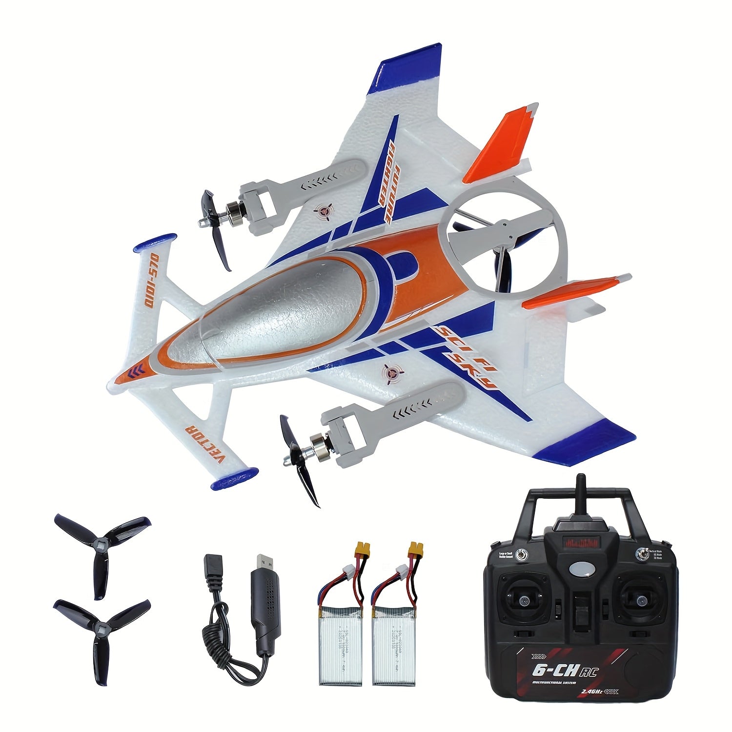 Aircraft QIDI570 RC Plane 8CH Brushless Motor Remote Control Airplane Fixed Wing Electric Flying Stunt Glider 3D\u002F6G RC Helicopters Toys for Youngsters Boys Gift