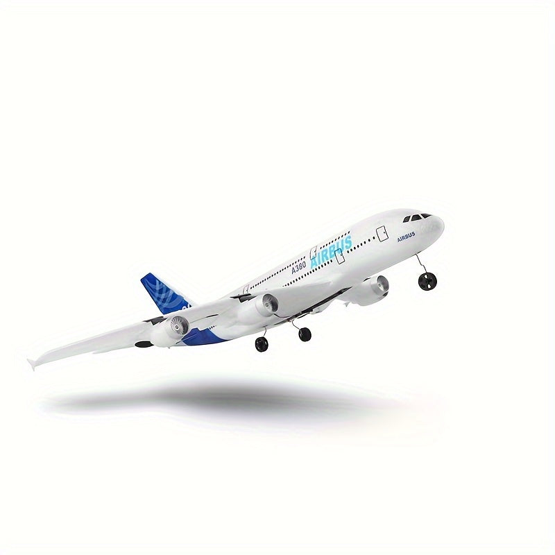 Three-channel glider aircraft Fixed wing glider remote control model drone toy