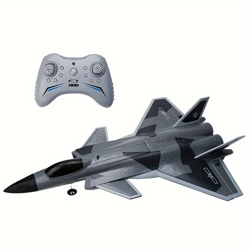 Four-Channel Remote Control Fighter Jet Dual Canard EPP Foam Fixed Wing 2. 4G RC Model Drone Toy
