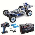 JIKEFUN 124017 75KM\u002FH 4WD RC Car Professional Racing Car Brushless Electric High Speed Off-Road Drift Remote Control Toys for Boys with 2 Batteries
