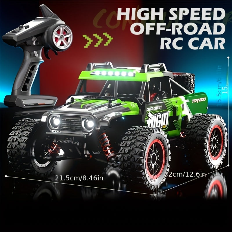 45km\u002Fh Super High Speed RC Car With All Terrains Available, Strong Carbon Brush Motor Independent Shock Absorption High Quality All-metal Chassis Birthday Gifts