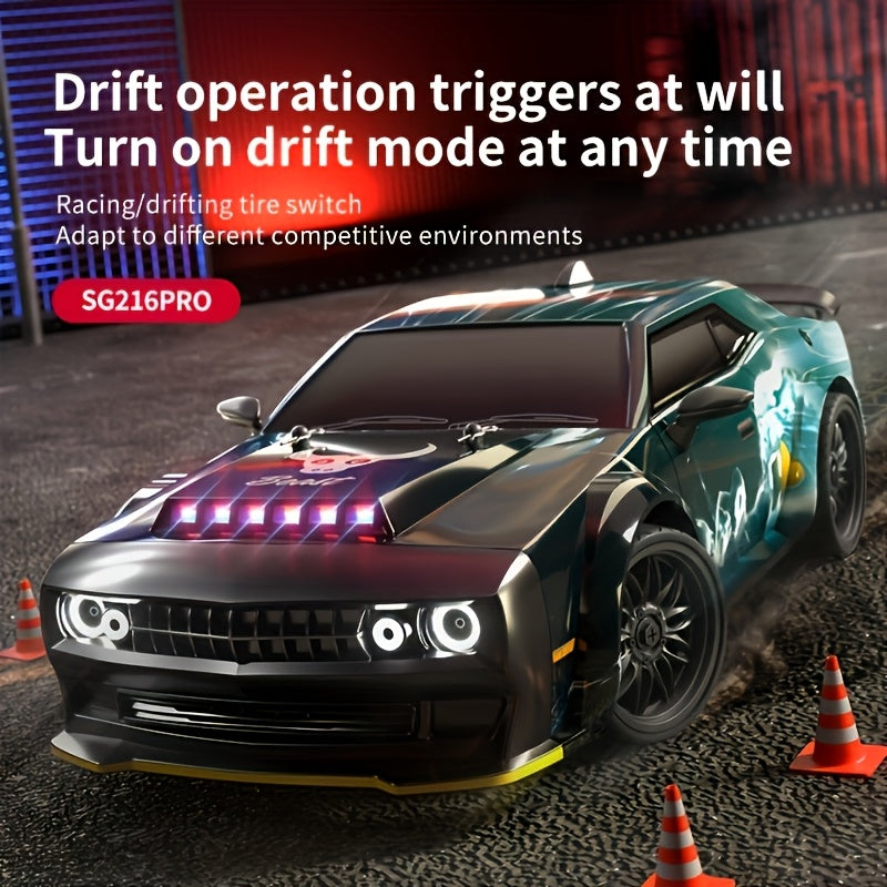 2025 Racing 4WD Off-Road Truck Remote Control, High-Speed Simulation Design, All-Terrain Capability - Perfect for Outdoor Adventures AndTruck Hobby Cars Toy Gift for Birthday, Halloween, And Christmas