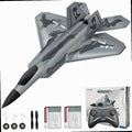 HAWK S WORK 2 CH RC Airplane F 22 Plane Ready to Fly 2 4GHz Remote Control Easy to Fly RC Glider for Kids Beginners