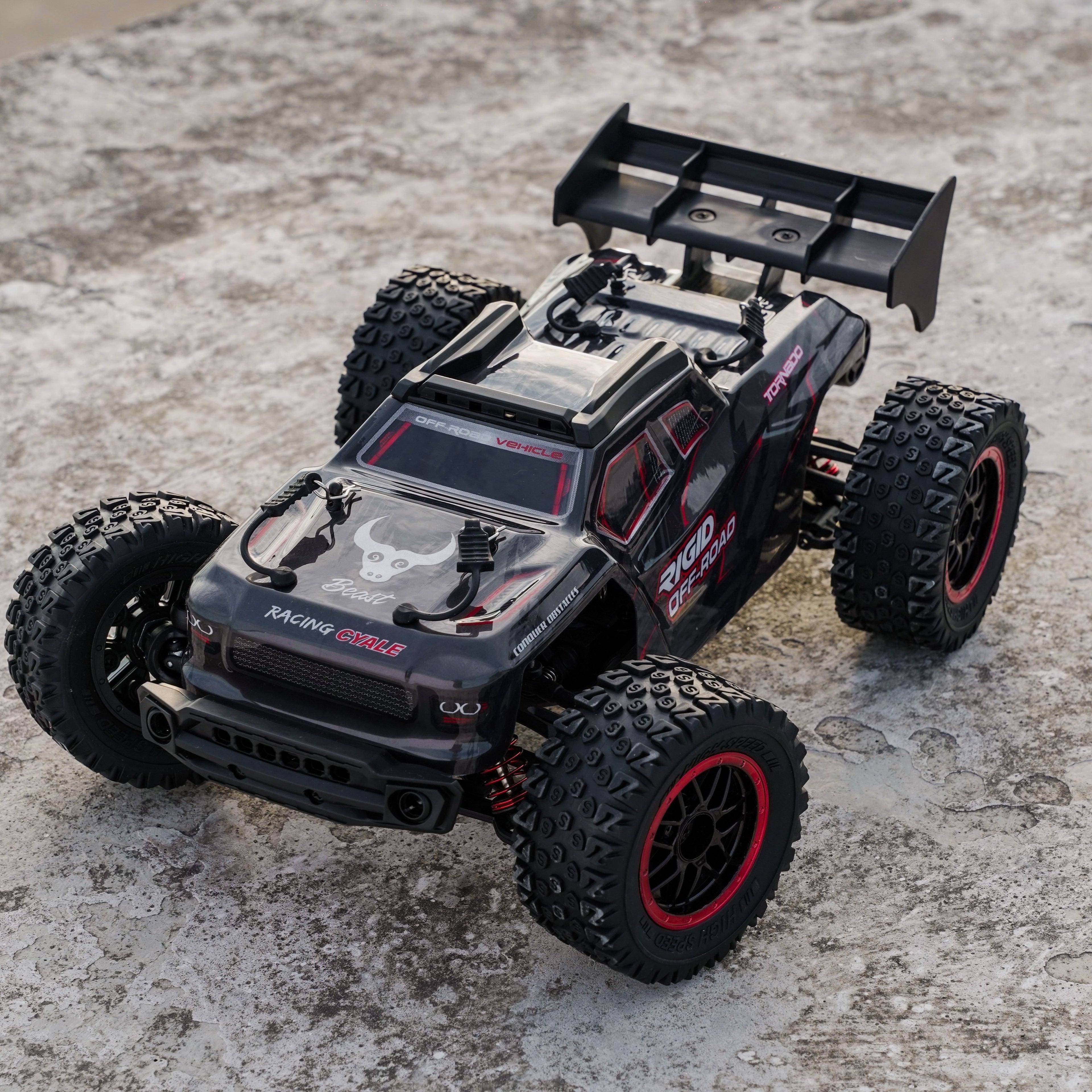 Brand New Upgraded Full-Size High-Speed RC Car with 4WD, 2.4GHz, High-Toughness PVC High Quality Body, Professional Remote Control Chassis, Racing Car, Perfect Gift for Birthdays And Christmas, Best for Christmas