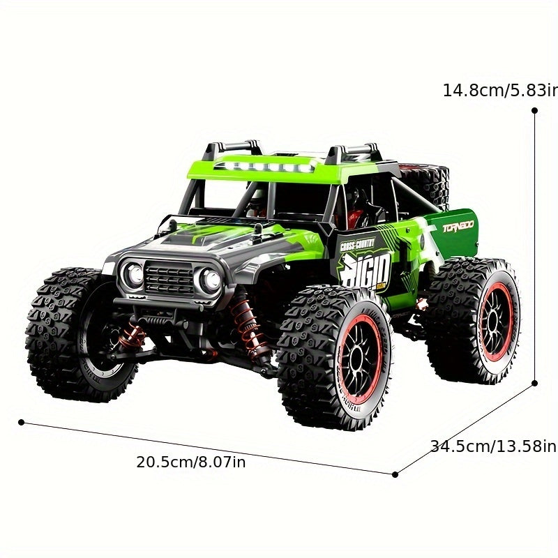 45km\u002Fh Super High Speed RC Car With All Terrains Available, Strong Carbon Brush Motor Independent Shock Absorption High Quality All-metal Chassis Birthday Gifts