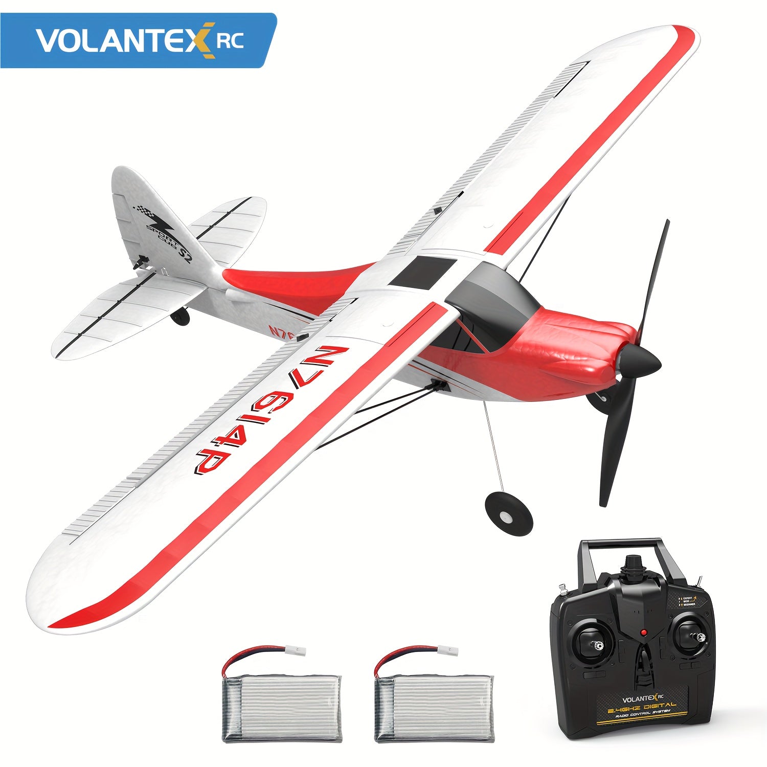 VOLANTEXRC RC Plane 4-CH Control With Aileron 19.7\