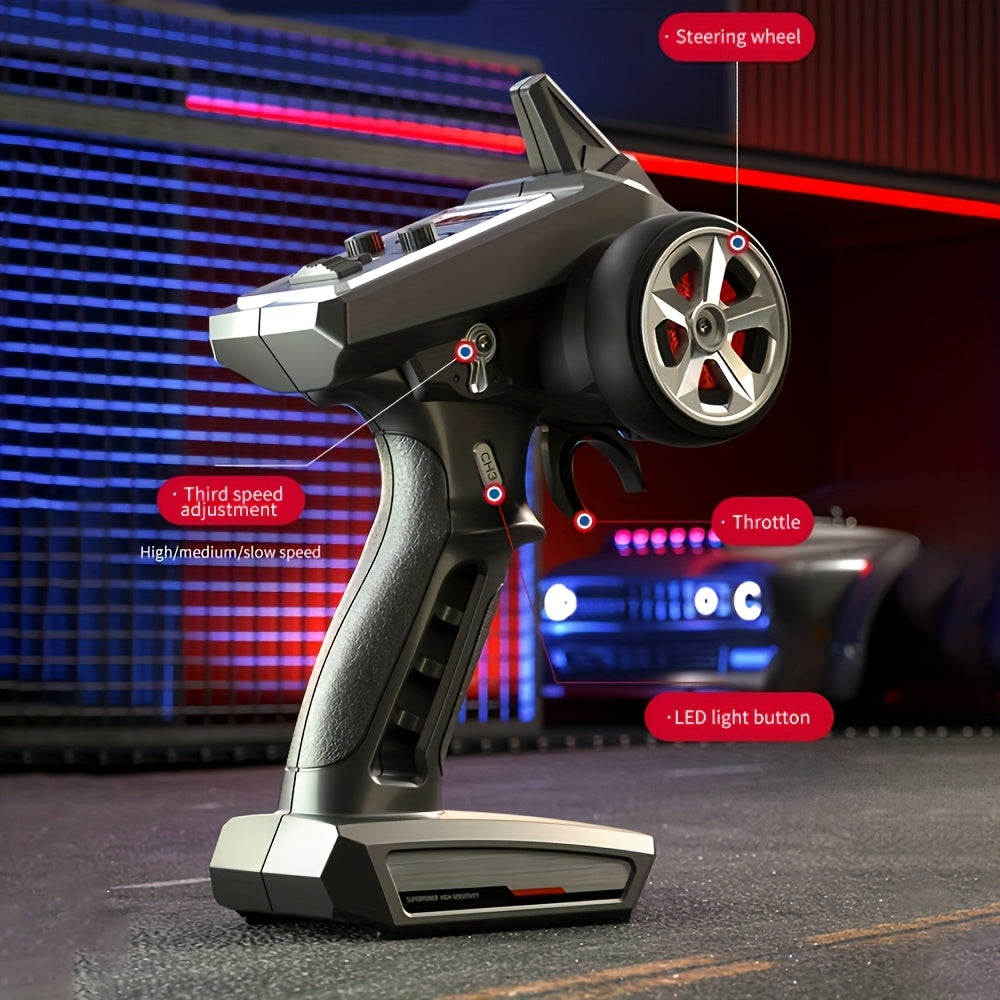 2025 Racing 4WD Off-Road Truck Remote Control, High-Speed Simulation Design, All-Terrain Capability - Perfect for Outdoor Adventures AndTruck Hobby Cars Toy Gift for Birthday, Halloween, And Christmas