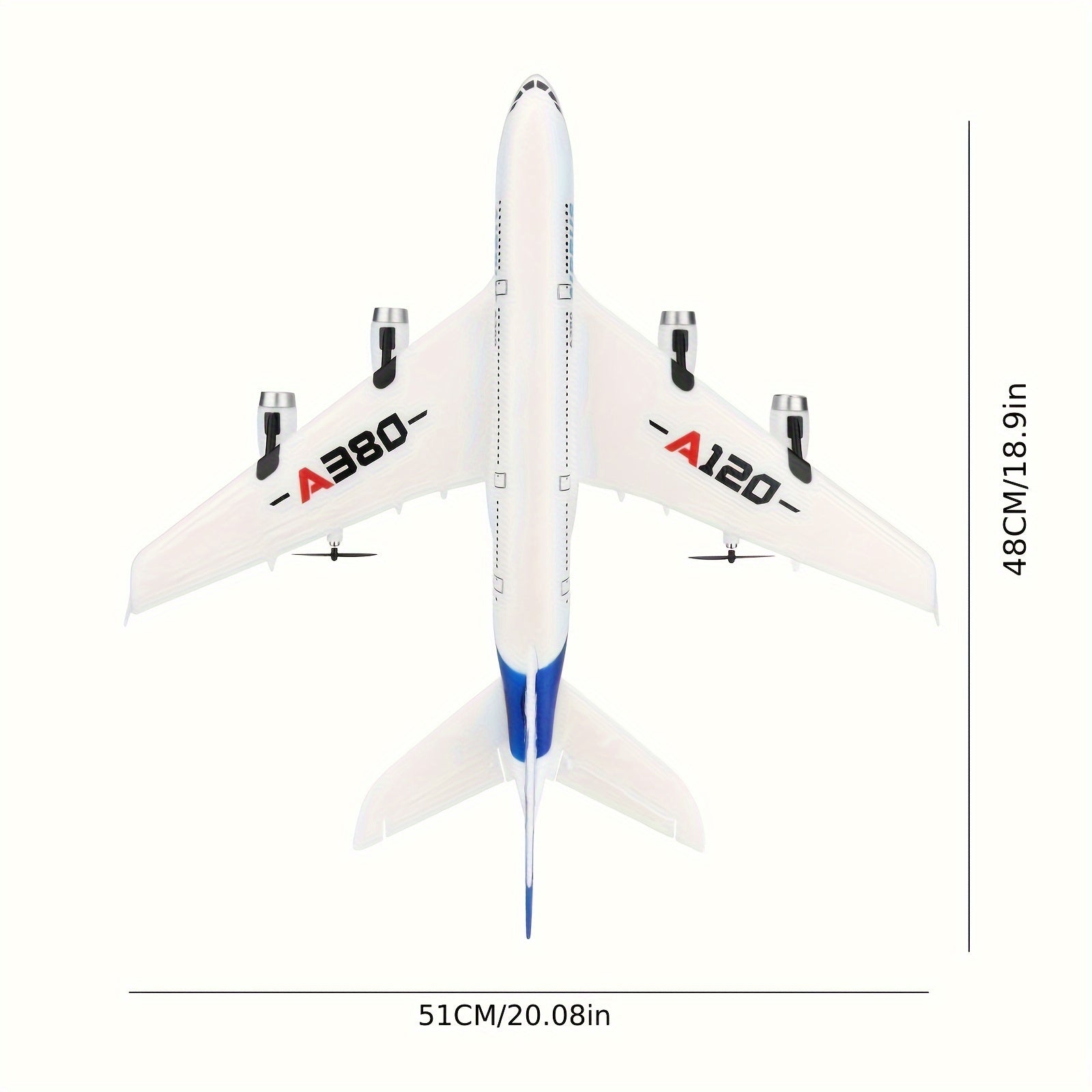 Three-channel glider aircraft Fixed wing glider remote control model drone toy
