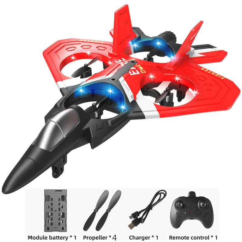 1pc Rechargeable Drone with Height Hold - Remote Control Airplane & Jet Toy for Beginners, Indoor\u002FOutdoor Use, 1800mAh Battery, USB Charging, Camouflage Design, Ideal Gift for Christmas & Halloween
